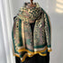 Color Blocking And Matching Cashmere Scarves For Women - ROUTINE FASHION